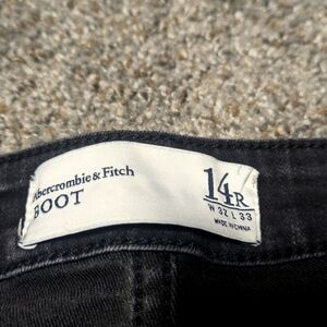 Abercrombie and Fitch Boot cut Black Jeans